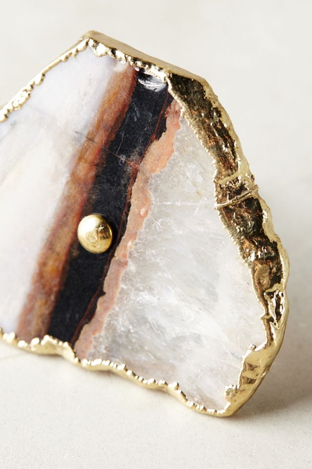 Swirled Geode Knob #2