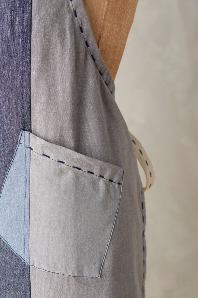 Patch Pocket Apron #1
