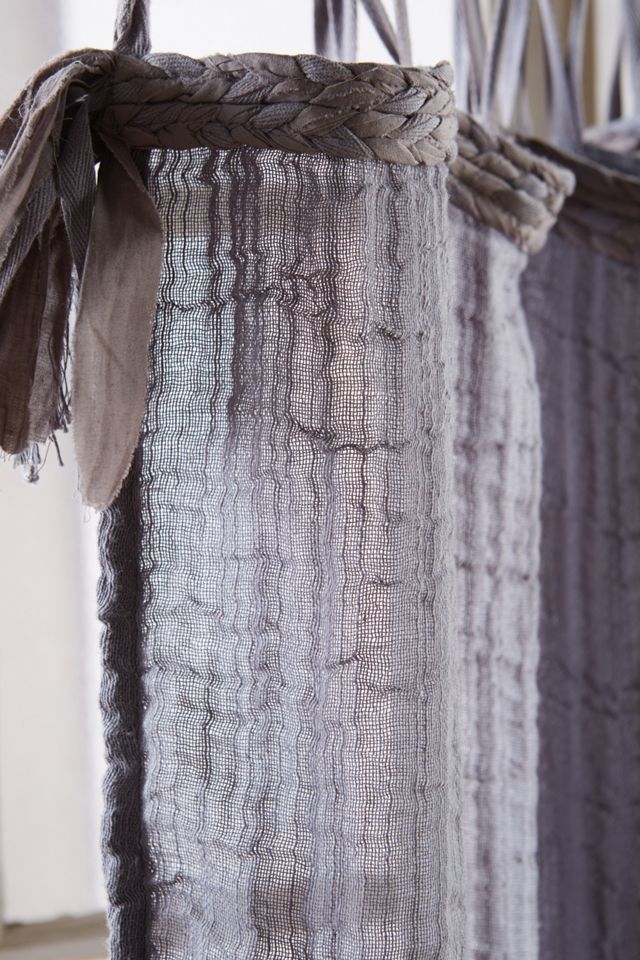Cotton Tie-Top Curtain #2