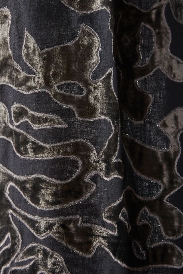 Vining Velvet Curtain #2
