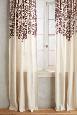 Vining Velvet Curtain