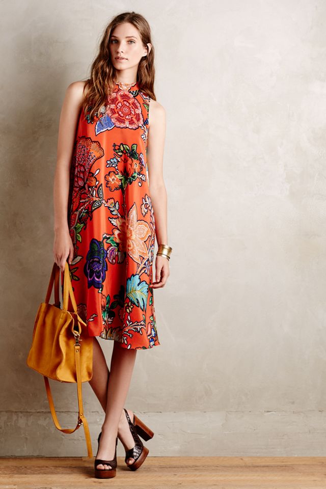 Anthropologie cheap swing dress