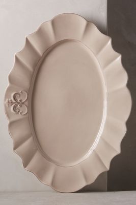 Fleur De Lys Platter, Small