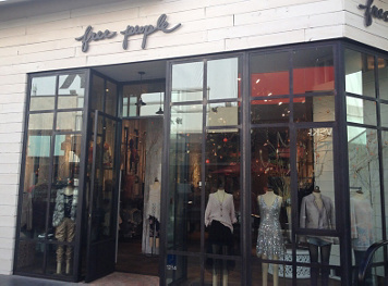 window free people store