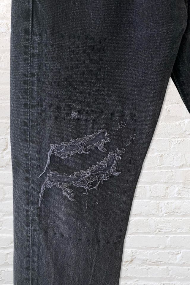 Vintage Reworked Visible Mend Levis Jeans Selected By Ritual Vintage #2