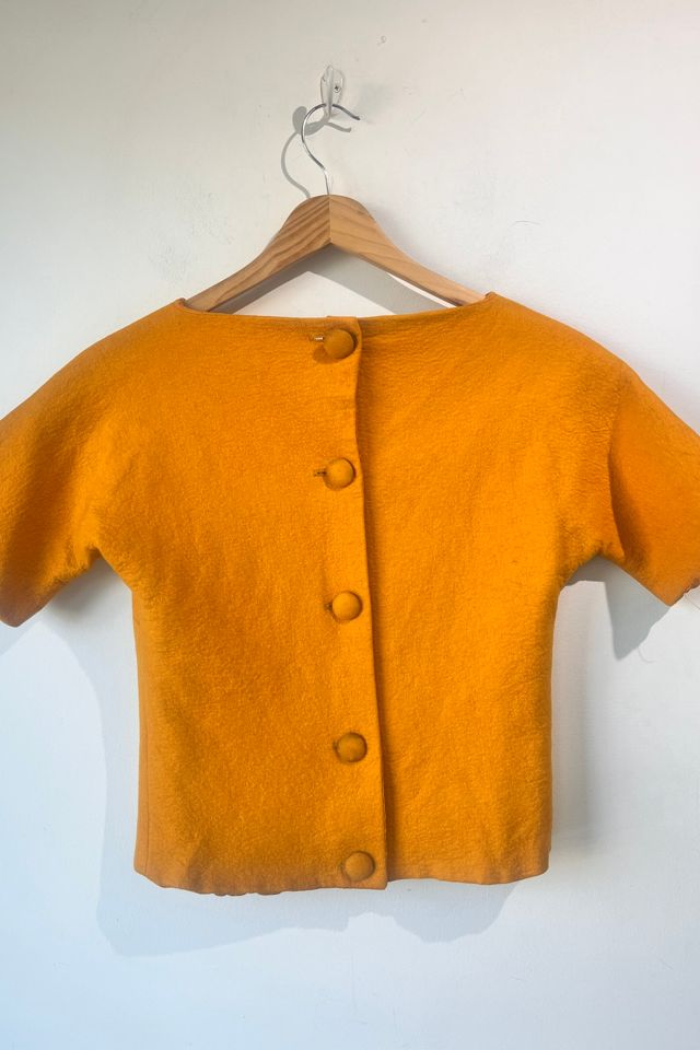 Reid & Reid Vintage Appliqué Champagne Shirt Selected by The Curatorial Dept. #2