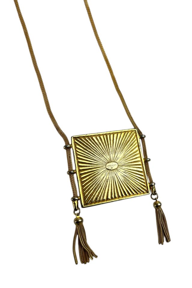 Vintage Anne Klein Lion Logo Necklace Selected By Ankh by Racquel #3
