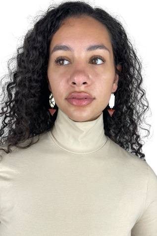 Vintage Gold And Red Jasper Earrings Selected By Ankh By Racquel