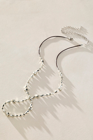 Chasing You Belly Chain by Free People in Silver