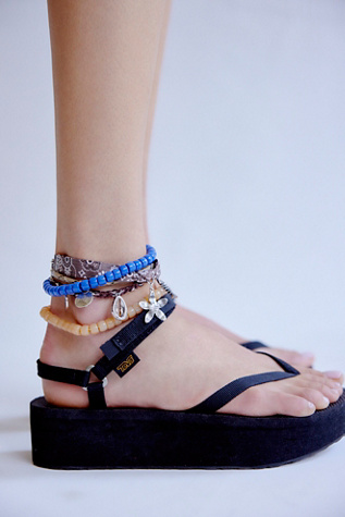 Leaps And Bounds Anklet at Free People in Butterscotch