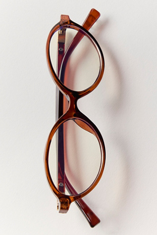 Lunettes de lecture ovales anti-lumière bleue Alexah