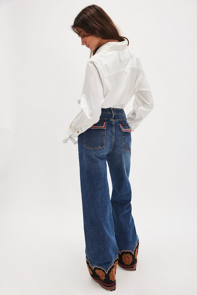 Driftwood Bettina X Crochet Eclectic Jeans #1