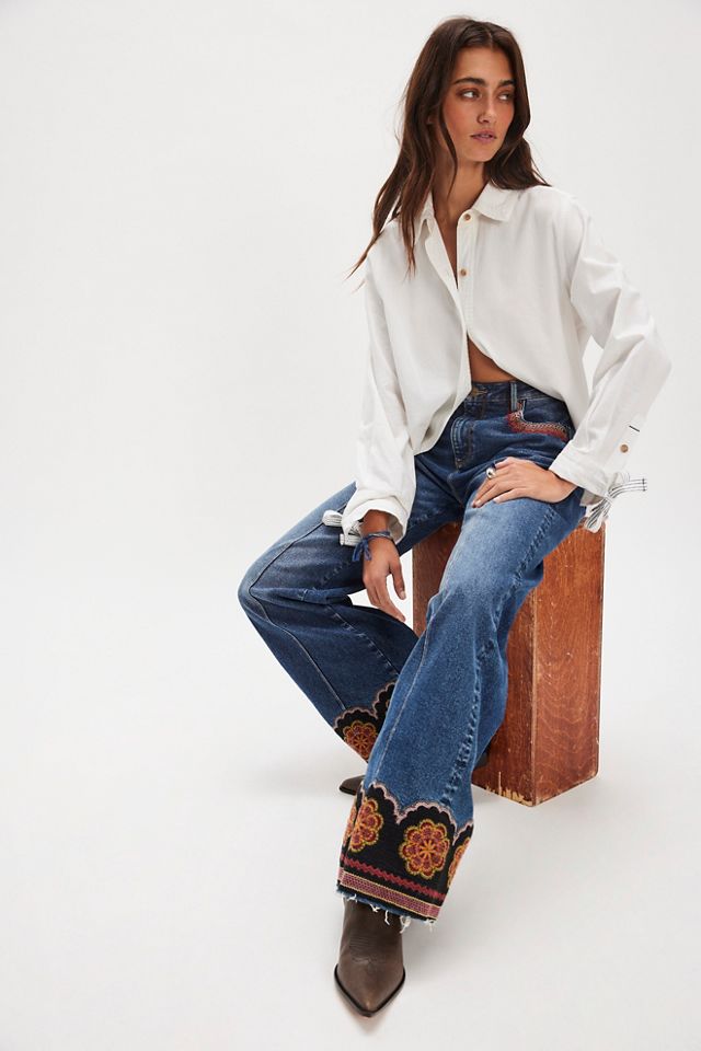 Driftwood Bettina X Crochet Eclectic Jeans #3