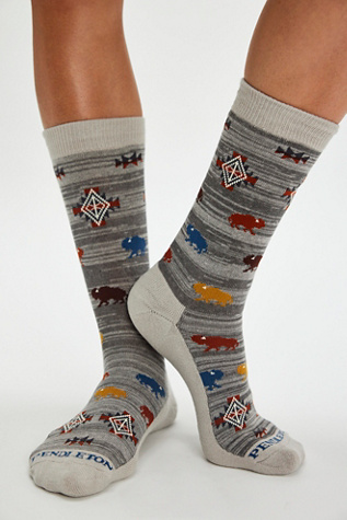 Pendleton Cotton Crew Socks