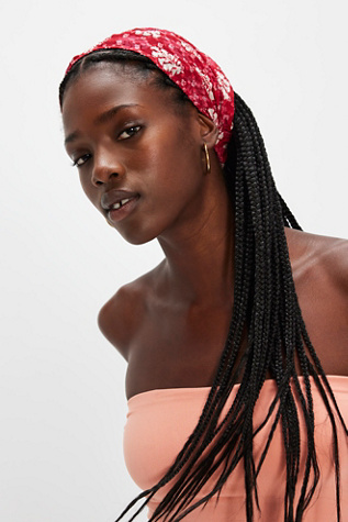 Cascade Sequin Soft Headband by FP Collection at Free People in Pink