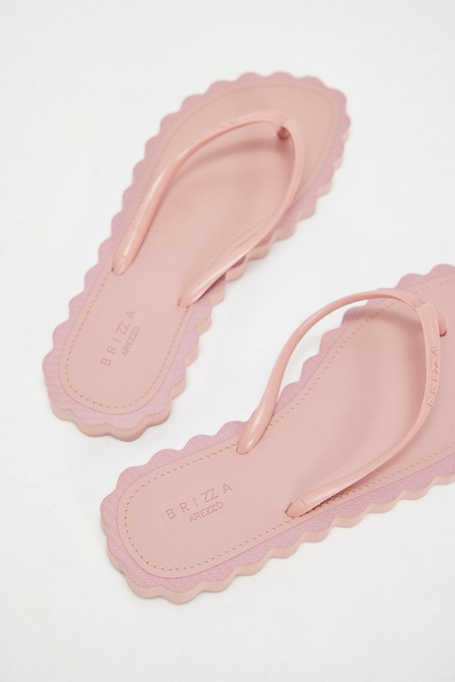 Cookie Cutter Scalloped Flip Flops #2