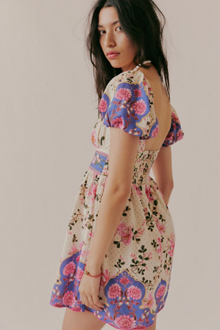 Agua Bendita Rosal Mini Dress
