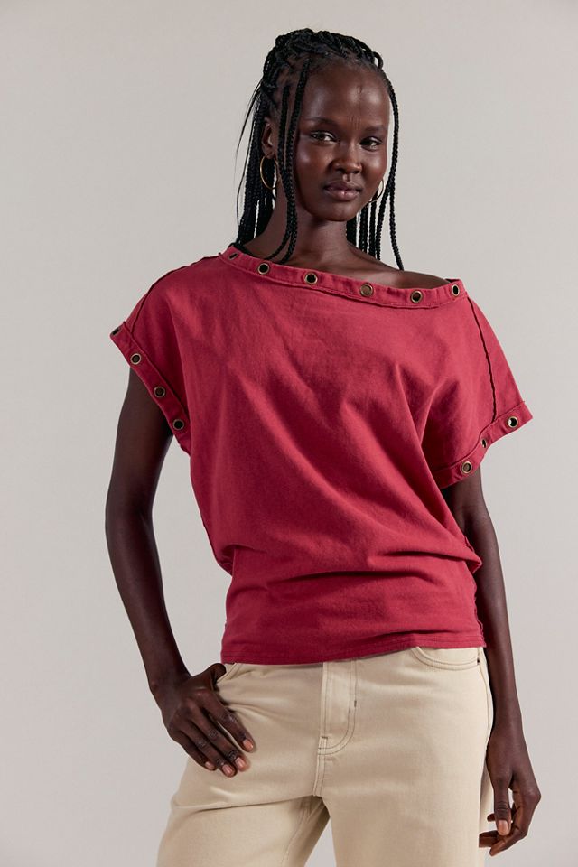 T-shirt Billie à épaules dénudées We The Free #2
