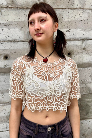 1930’s Handmade Lace Top Selected by Nomad Vintage