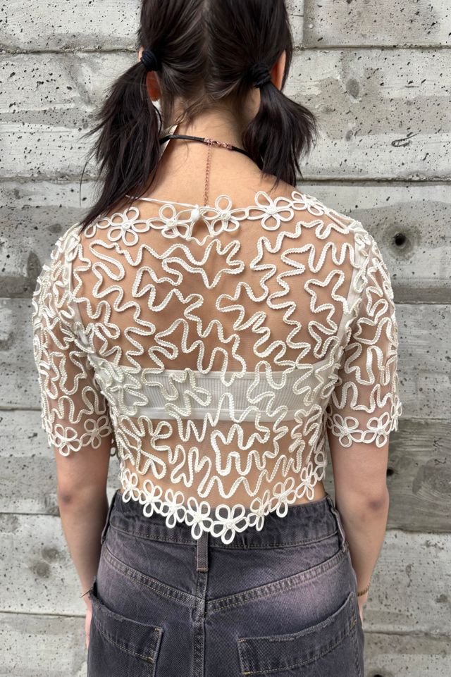 1930’s Handmade Lace Top Selected by Nomad Vintage #1