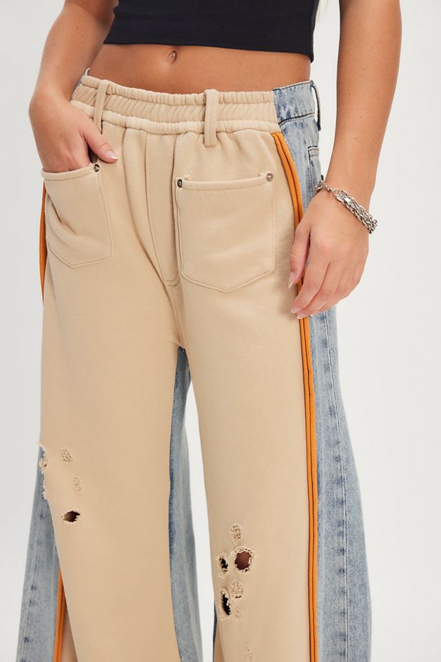 The Tales Denim Sweat Flares #1