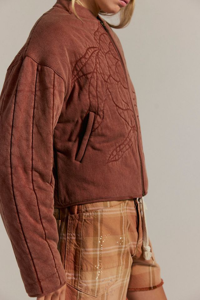 Rose Zip-Up Sweatshirt | Free People