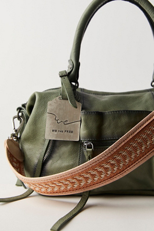 Campomaggi Chevron Bag Strap at Free People in Cognac