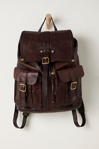 Campomaggi Buckle Backpack Bag at Free People in Brown