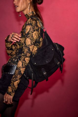 Palermo Suede Shoulder Bag