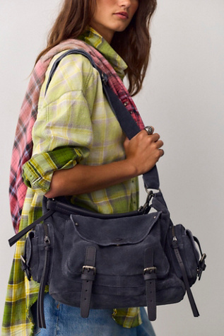 Palermo Suede Shoulder Bag