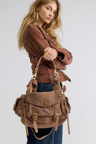 Palermo Suede Shoulder Bag