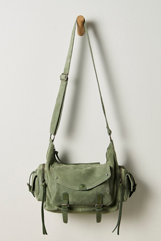 Palermo Shoulder Bag by Free People in Green