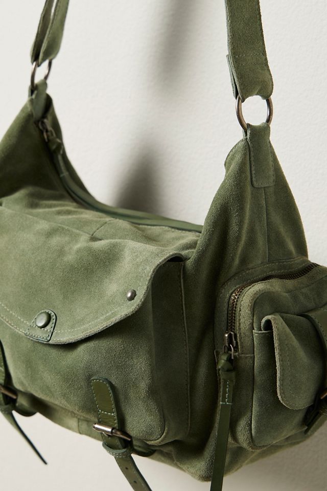 Palermo Suede Shoulder Bag