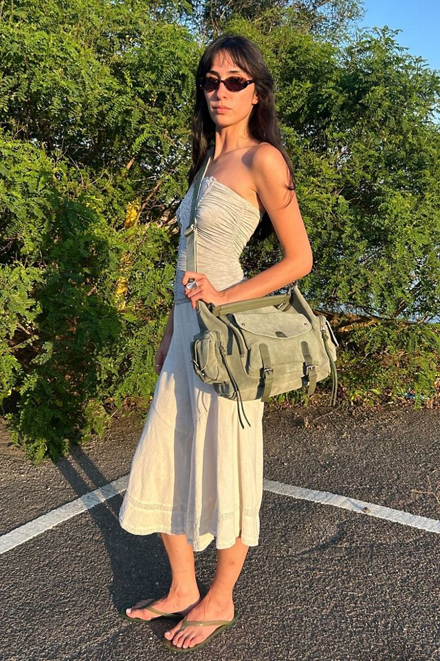 Palermo Suede Shoulder Bag #9