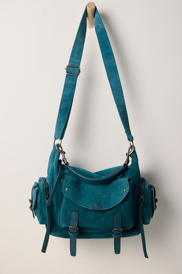 Palermo Suede Shoulder Bag #1