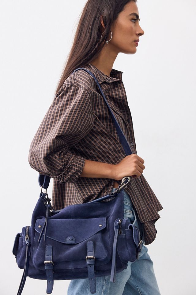 Palermo Suede Shoulder Bag #1