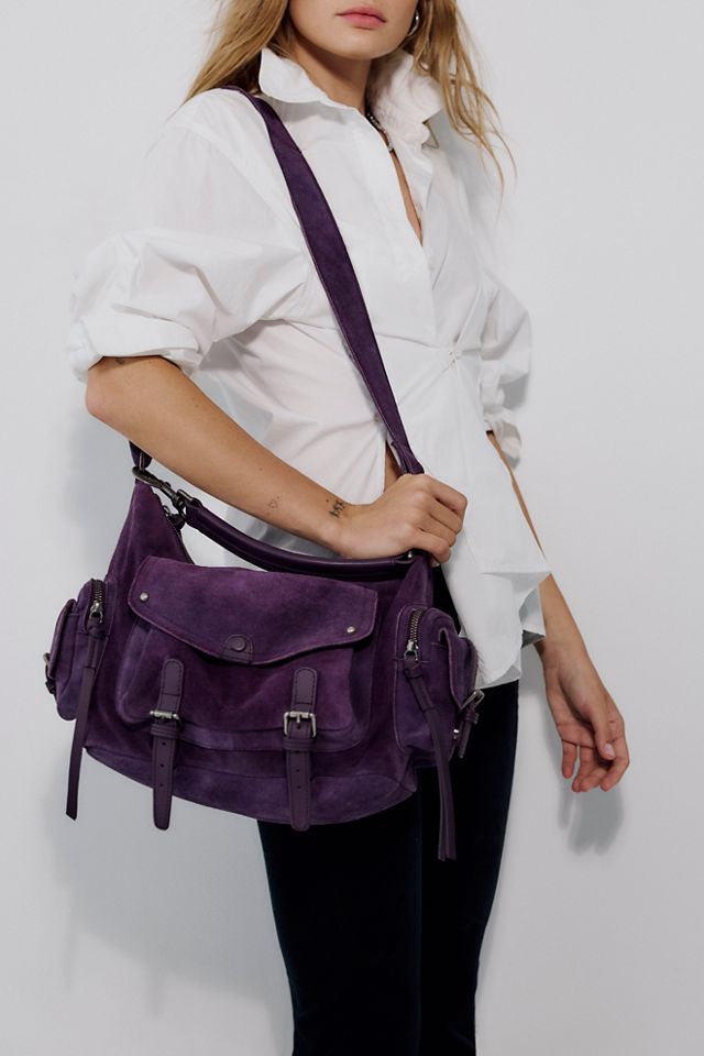 Sac à bandoulière en daim Palermo #5