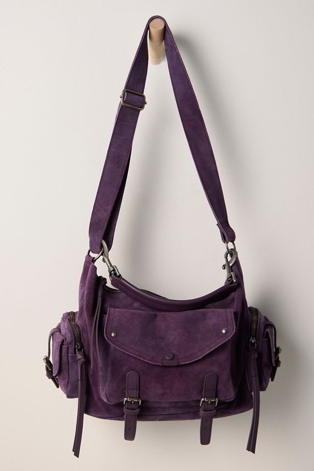 Sac à bandoulière en daim Palermo #1