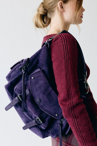 Palermo Suede Shoulder Bag