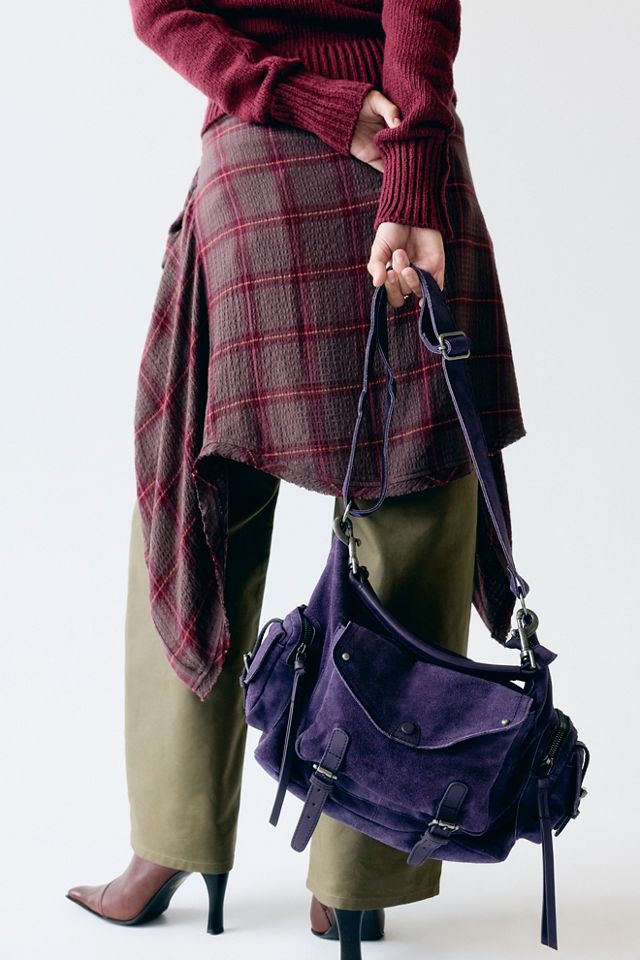 Sac à bandoulière en daim Palermo #9