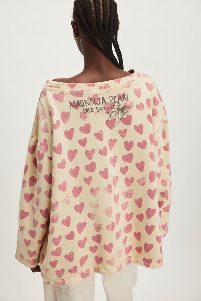Magnolia Pearl Heart Hermosa Sweatshirt