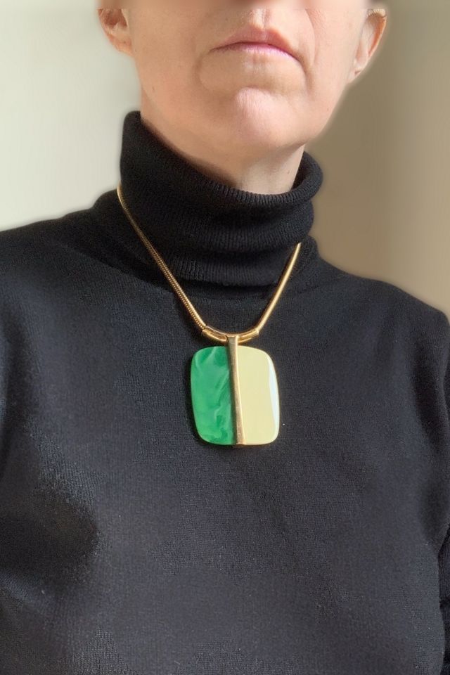 Vintage Mid Century Mod Statement Necklace Selected by SharpLilTeeth #1