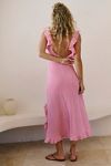 Twisted Game Midi Dress
