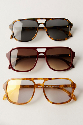 Machete Jane Aviator Sunglasses at Free People in Brown