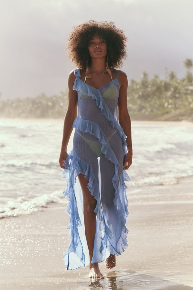 Alicia Frill Maxi Top #6