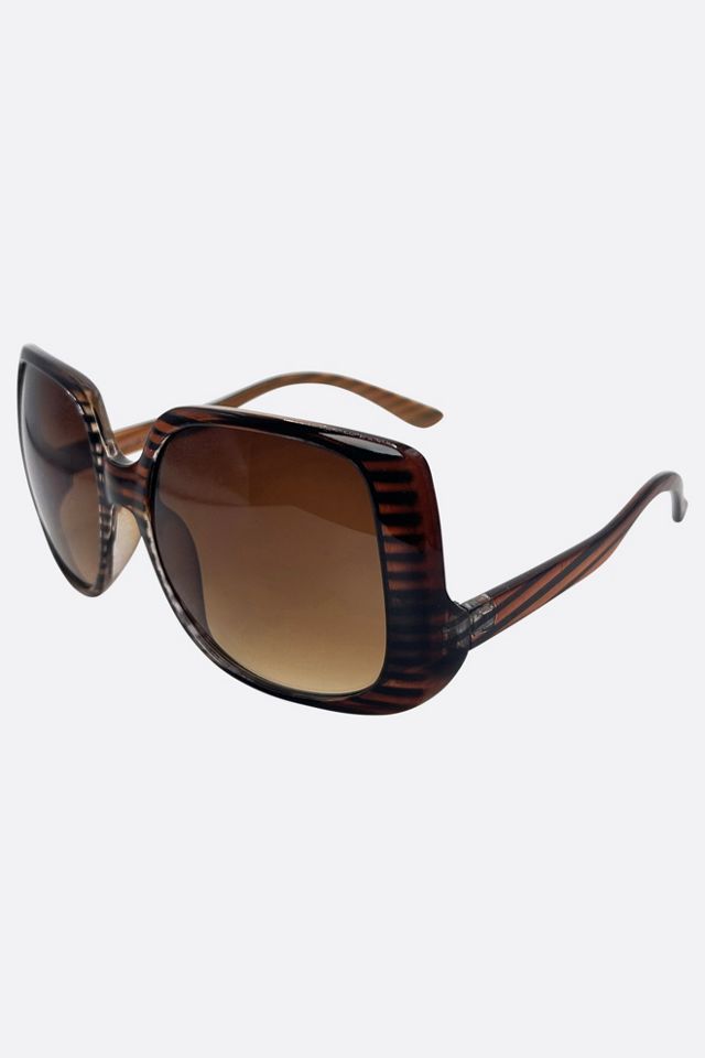 Giant Vintage Fashion Square Boho Sunglasses #1