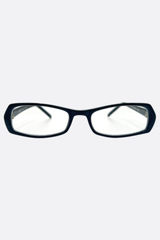 Giant Vintage Pep Talk Slim Bayonetta Style Glasses by Giant Vintage Sunglasses at Free People in Blue