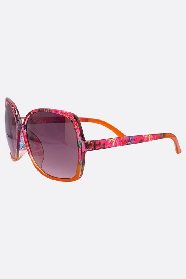 Giant Vintage Paisley Square Boho Sunglasses #1