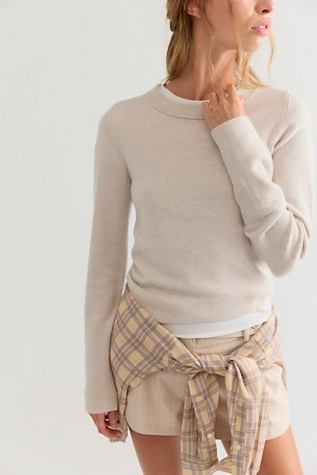 Malibu Cashmere Crewneck Sweater