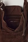 Oversized Palermo Suede Shoulder Bag